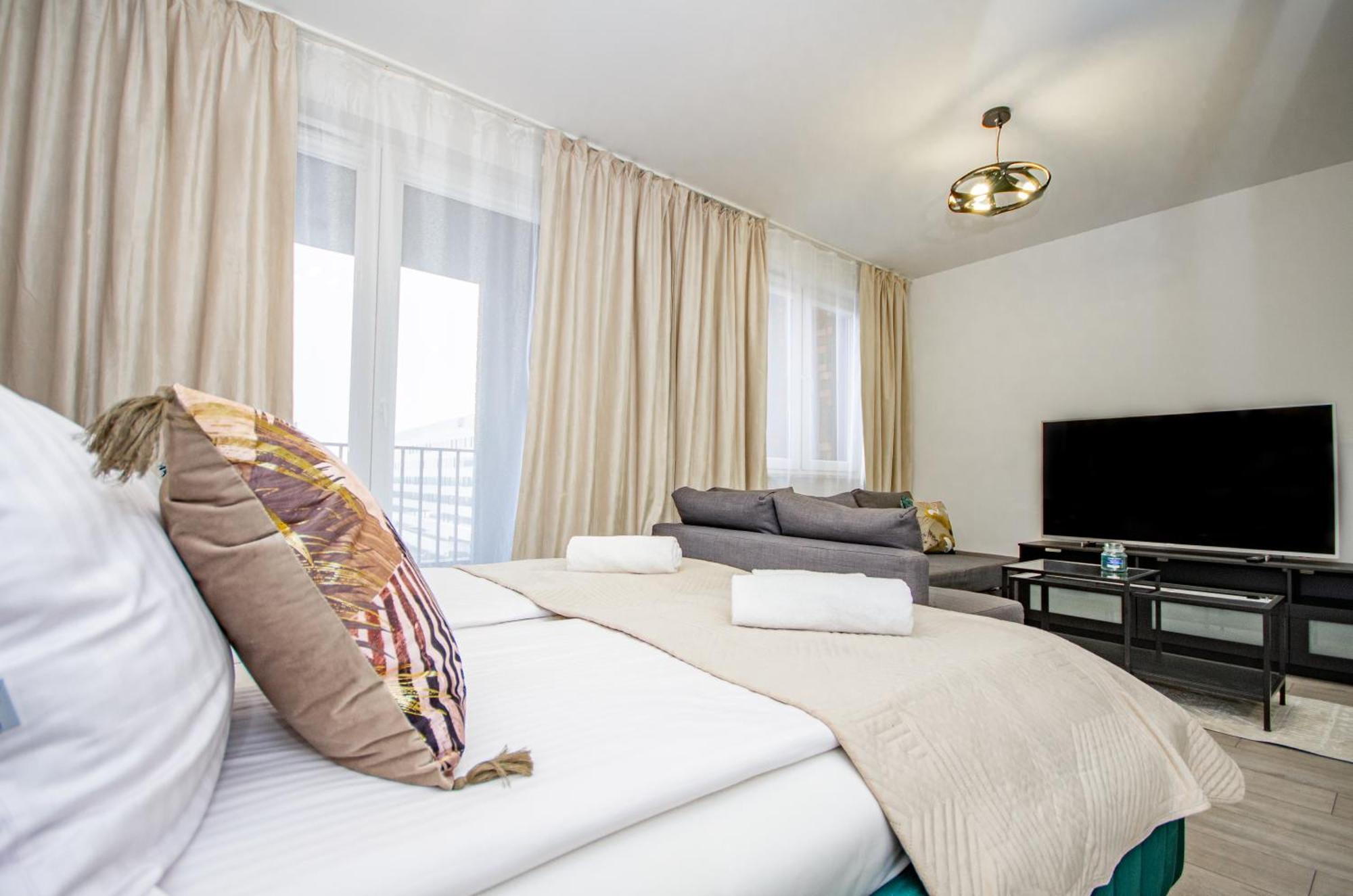 Inpoint Zablocie Modern Apartments For Work&Travel Krakow Ngoại thất bức ảnh